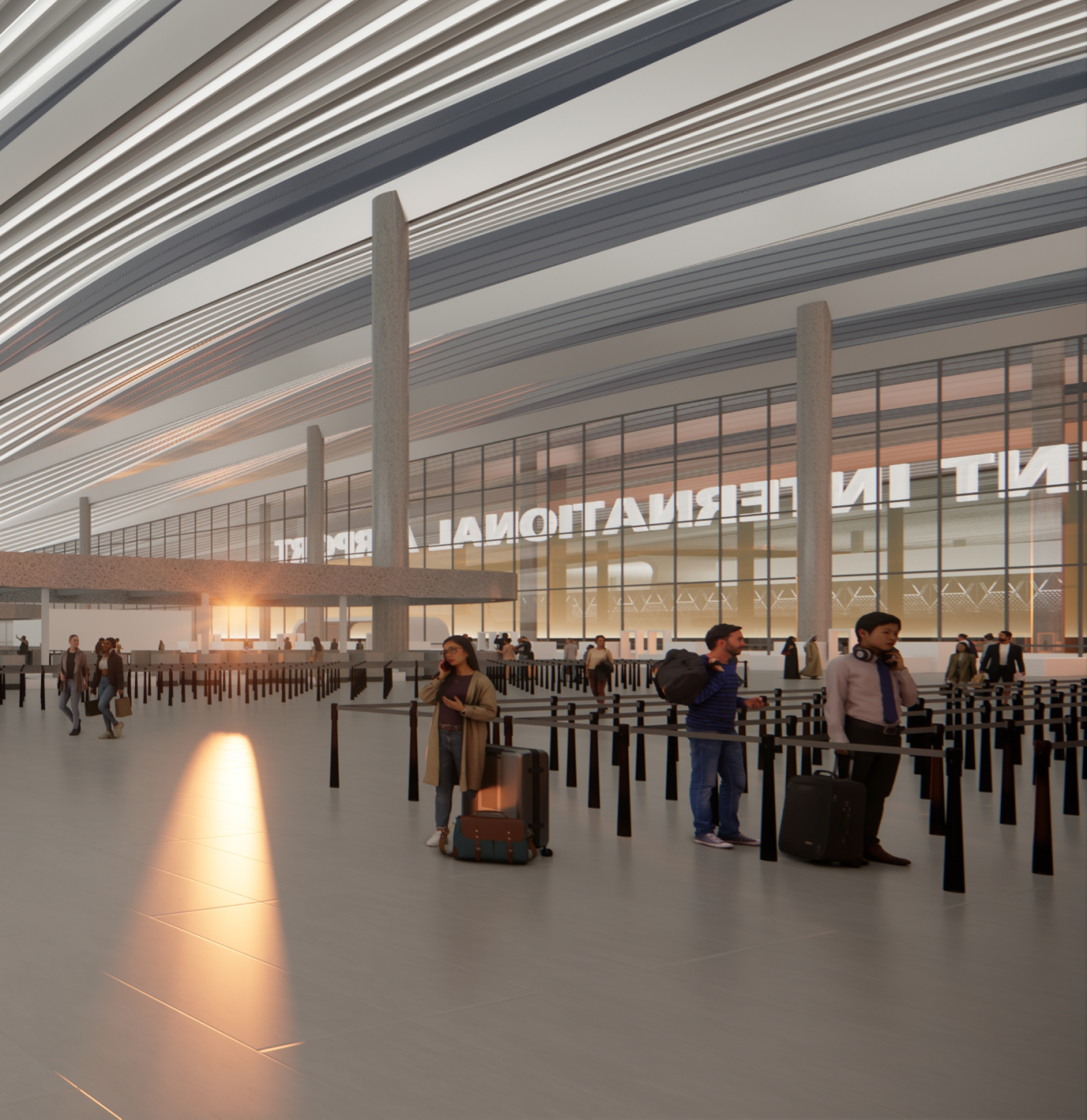 Airport terminal